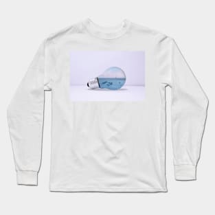 View in a Light Bulb Long Sleeve T-Shirt